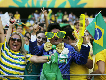 Turismo deportivo. La torcida brasileña en el mundial de Brasil 2014