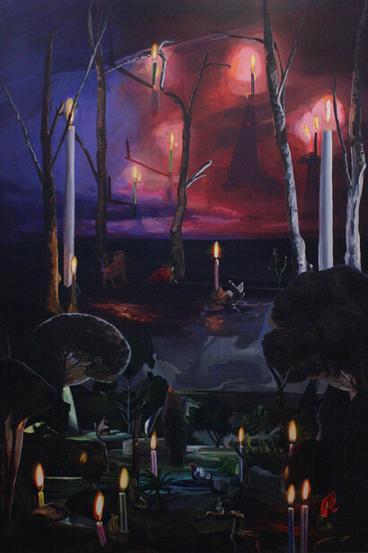 Emma Webster. Courtesy of Diane Rosenstein Gallery