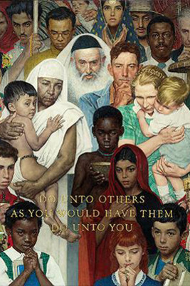 Rockwell, Roosevelt & the Four Freedoms. Courtesy of New-York Historical Society