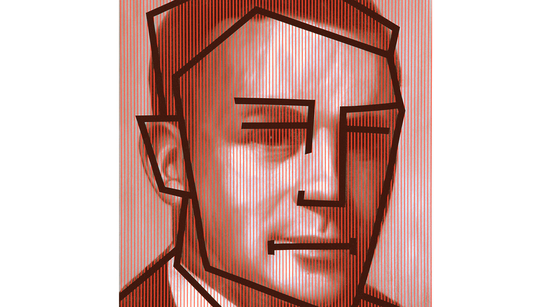 Chris Cran, Red Man / Black Cartoon, 1990
Oil and enamel on plywood
152.4 x 121.92 cm
Courtesy of the Artist