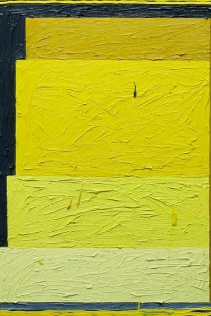 Russell Tyler, Loading 2, 2013, oil on canvas, 30 x 24"