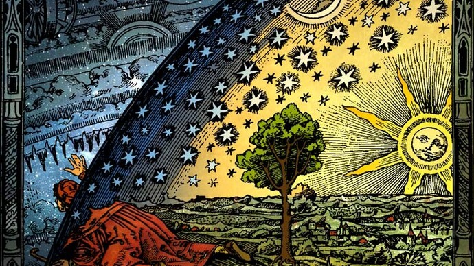 Com base em interpretações heterodoxas e alternativas do pentateuco e doutros relatos da Escritura hebraica e cristã, os gnósticos afirmam que o universo material (cosmo) foi criado por uma emanação imperfeita do Deus supremo chamada demiurgo, para prender a centelha divina (espírito) no corpo humano