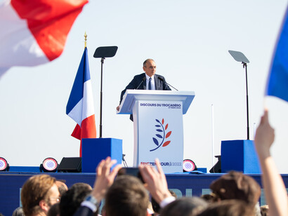 Eric Zemmour, Parigi, Francia. ''L'Italia, o in ogni caso l’Italia del Nord, avrebbe dovuto essere francese"