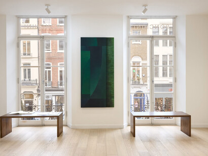 Rebecca Ward, lighter later, exhibition view. Courtesy of Ronchini Gallery