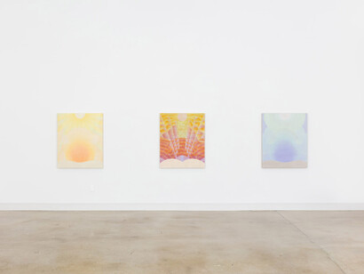 Jessica Cannon, Eternal geometries, exhibition view. Courtesy of Gavlak Gallery