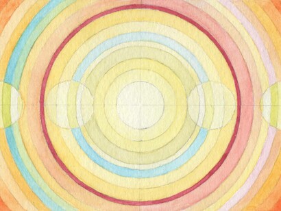 Transition 3, 12 x 9 cm, watercolour on paper,  2020