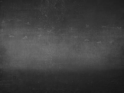 Alan Caomin Xie, The Parable of the Lost Son, 72x90 inches, 2020. Courtesy of the artist and Sandler Hudson Gallery