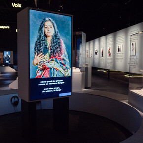 Encounters, exhibition view. Courtesy of Musée d’ethnographie de Genève