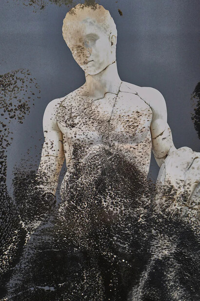 Thierry Balanger, Peau sur peau (détail), 2026. Avec l'aimable autorisation des Douches la Galerie