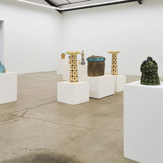 Maryam Yousif, Above Earth, under the rays of the sun, exhibition view. Courtesy of The Pit 