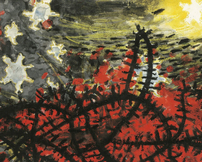 Gunter Damisch. Courtesy of Galerie Bei Der Albertina Zetter