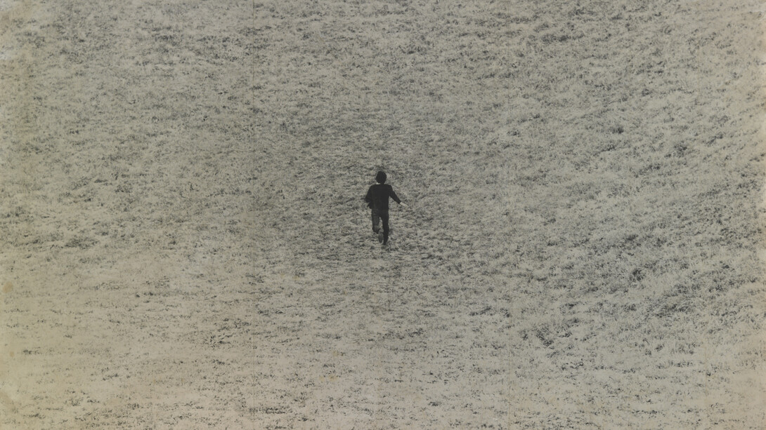 Giovanni Anselmo, Entrare nell'opera, 1971. Courtesy of Mart