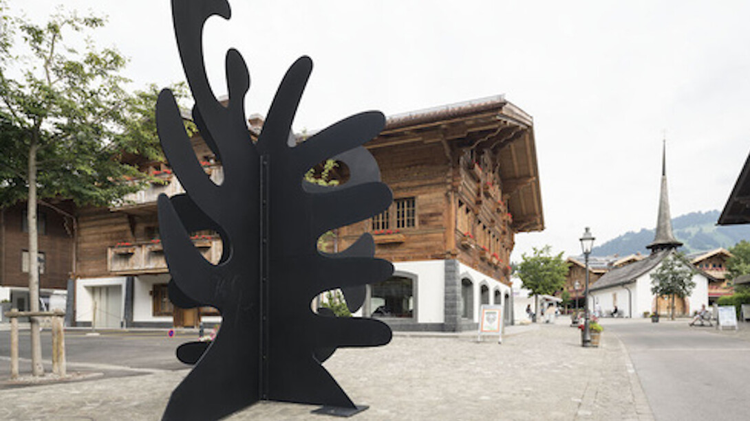 Calder in the Alps, Exhibition view. Courtesy of Hauser & Wirth