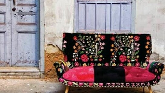 Un divano Bokja design