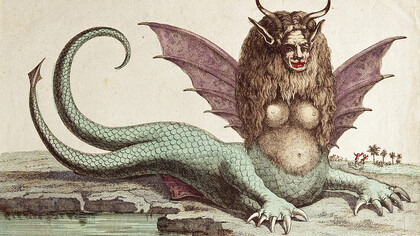 L'Arpia peruviana: un'arpia a due code