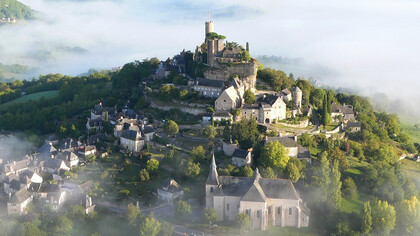 Corrèze, le village de Turenne