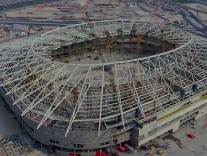 Estádio 974 para a Copa do Mundo Qatar 2022, em Doha, Qatar