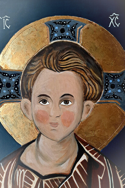"Bambino Gesù", di Anastasia Maria Luciani, (2023). © Roberto Luciani