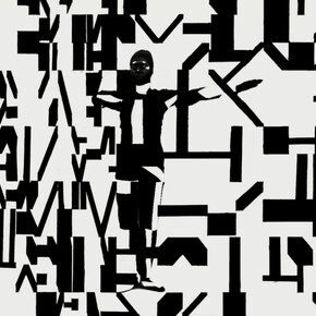 Analivia Cordeiro, 0=45 version V (remake of version II), 1974/1989. Courtesy of bitforms gallery