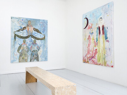 Maiken Lindhardt, Mirror of dreams, exhibition view. Courtesy of Galleri Christoffer Egelund