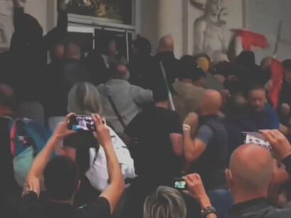 L’assalto alla sede della CGIL guidato dai dirigenti di Forza Nuova