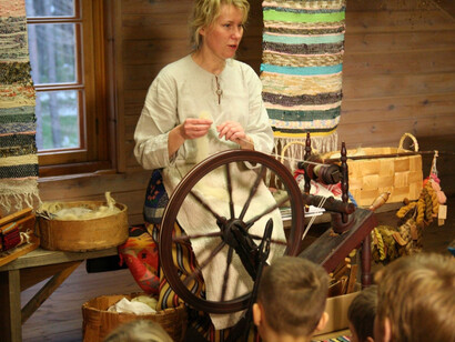 Kuie school. Courtesy of Estonian Open Air Museum