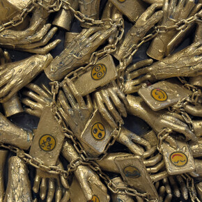 Andrea Musto, Smombie (detail), 2025. Courtesy of Spazio Mu.Ro