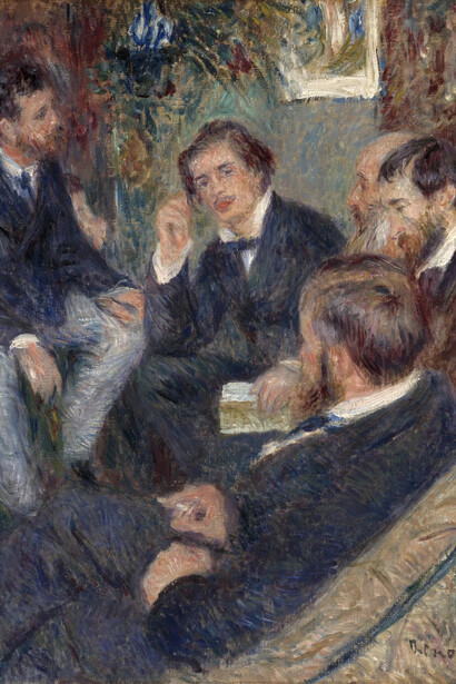 Auguste Renoir, Chez Renoir, rue Saint- Georges (detail), 1876. Courtesy of Musée d’Orsay