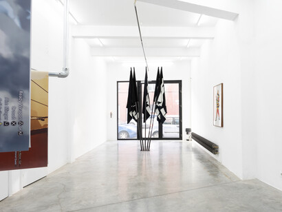 Benny Van den Meulengracht-Vrancx, exhibition view. Courtesy of DMW Gallery