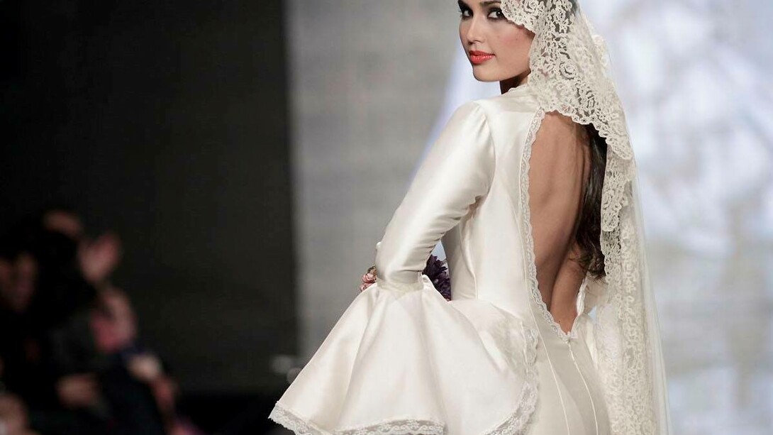 Vestido de novia diseñado por Aurora Gaviño