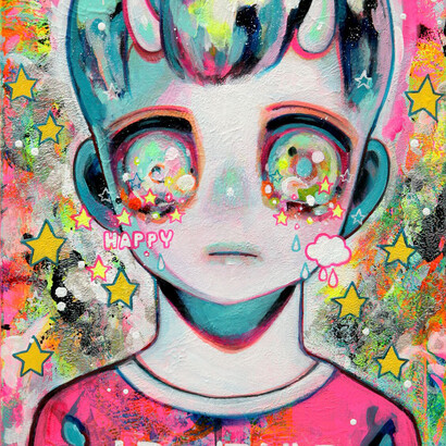 Millo e Hikari Shimoda. Courtesy of Dorothy Circus Gallery
