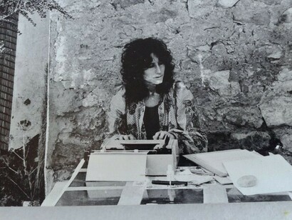Susana Gross working in Ibiza (1980)
