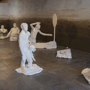 Karon Davis & Muddy Water. Courtesy of Wilding Cran Gallery