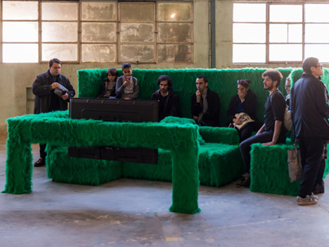 Le Nouveau Monde industriel, Exhibition view. Courtesy of Galleria Continua