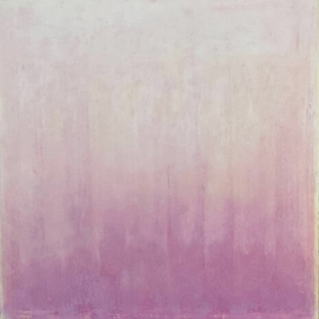 Daisy Craddock, Last of the Peonies I, 2023. Oil pastel on Arches paper, 12h x 12w in. Courtesy of the artist and  Garvey | Simon