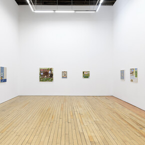 Anne Buckwalter, Lover’s knot, exhibition view. Courtesy of Uffner & Liu Gallery