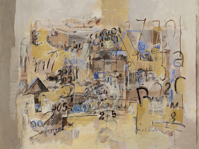 Sarah Grilo, Sin título, 1996, oil on canvas, 32 x 39.5 in. 81 x 100 cm