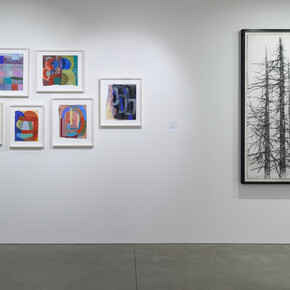 Installation View, Works on Paper, 2024. Photo credits: Shaun Roberts. Courtesy of Berggruen Gallery