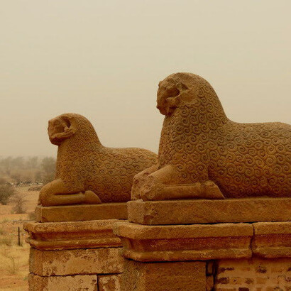 Naga, montoni  del tempio dedicato ad Amon
