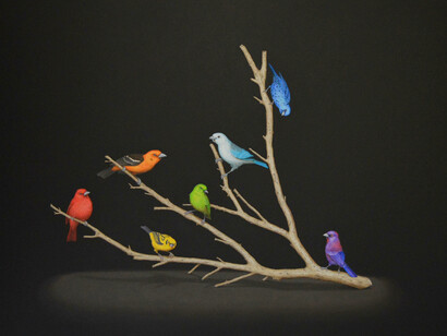 Isabelle du Toit, Arc-en-ciel (Rainbow), 2026. Courtesy of Cris Worley Fine Arts