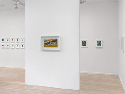 Frank Walter, Moon voyage, exhibition view. Courtesy of David Zwirner Gallery