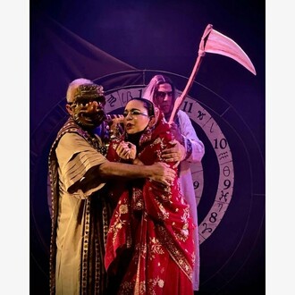 Theatre view, Lisístrata vuelve arrecha. Courtesy of Asociación Cultural Humboldt 