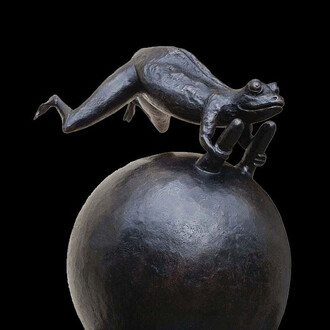 Bjorn Skaarup, The frog (detail). Courtesy of Cavalier Galleries