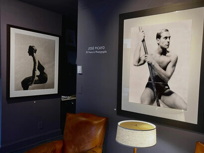 José Picayo, 35 years in photographs, exhibition view. Courtesy of Robin Rice Gallery