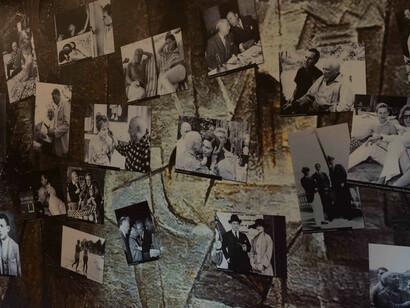 Pablo Picasso, Giovane donna, 1909, alla Rhinoceros Gallery di Roma, installation view, foto Carlo Bellincampi