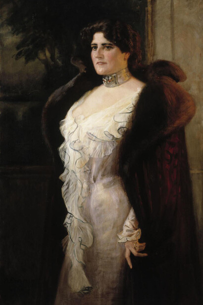 Albert, Edelfelt, Portrait of Mrs. Lydia N. soin Keirkner, 1902. Courtesy of Ateneum