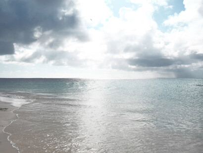 The beautiful and serene coast in Venezuela