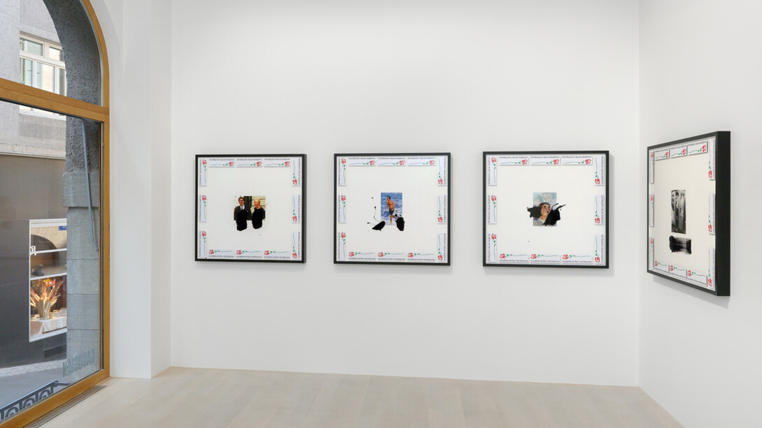 Jordan Wolfson, 2023, installation view. Artwork © Jordan Wolfson, photo by Annik Wetter. Courtesy Gagosian