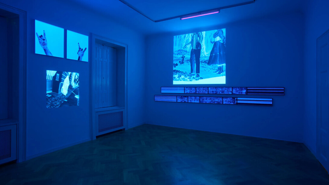 Marc Brandenburg, All hail the Berlinian, exhibition view. Courtesy of Thaddaeus Ropac Gallery