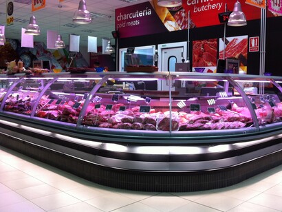 Carnicería de una gran superficie